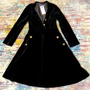 A-line coat dress